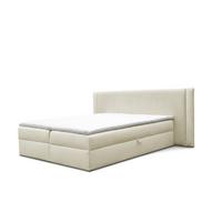 BOXBETT Cedric In Magic Velvet - Creme, Holzwerkstoff/Textil (120/200cm) - Fun Möbel
