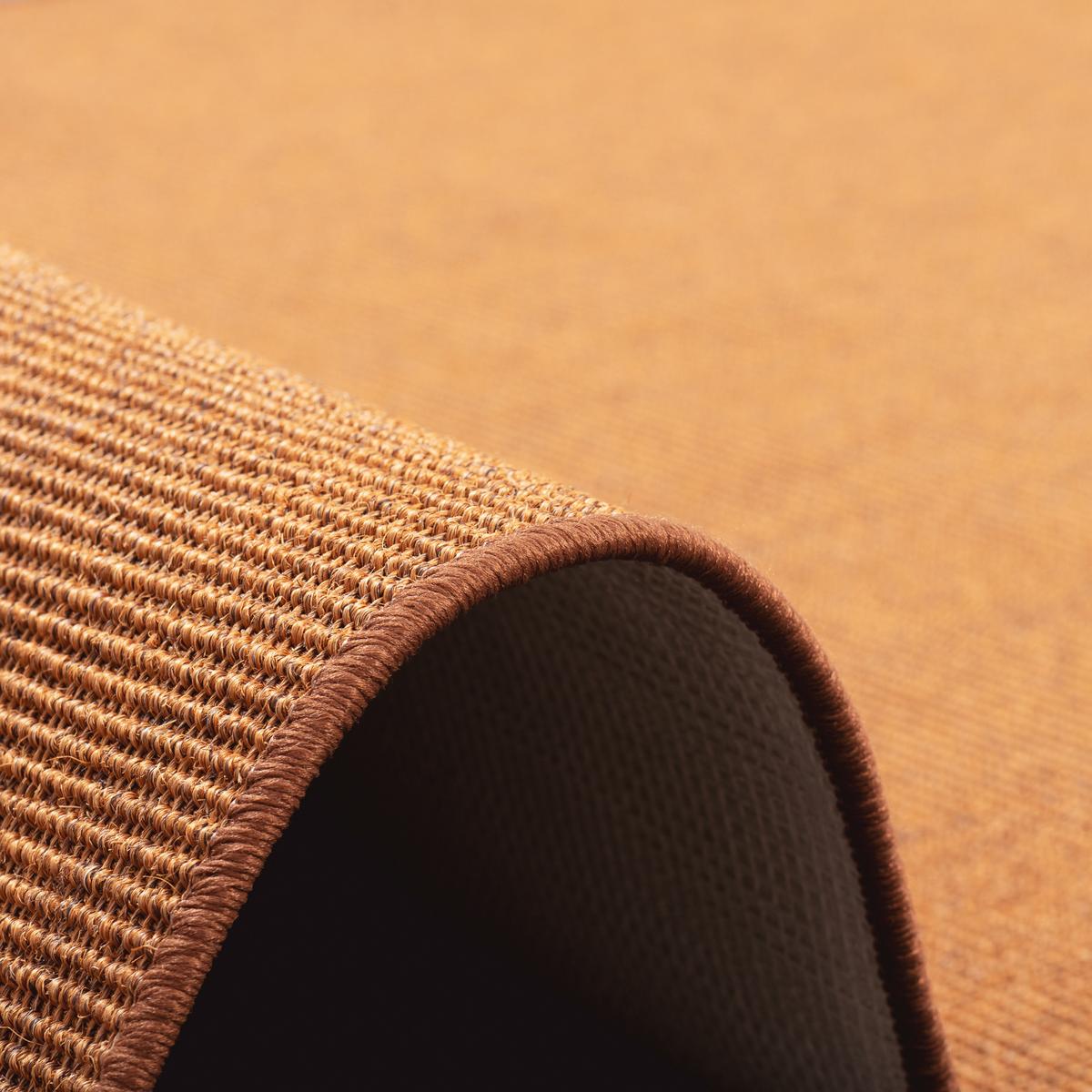 SISAL NATUR TEPPICH KLASSISCH - Braun, Textil (80/400cm) - Snapstyle