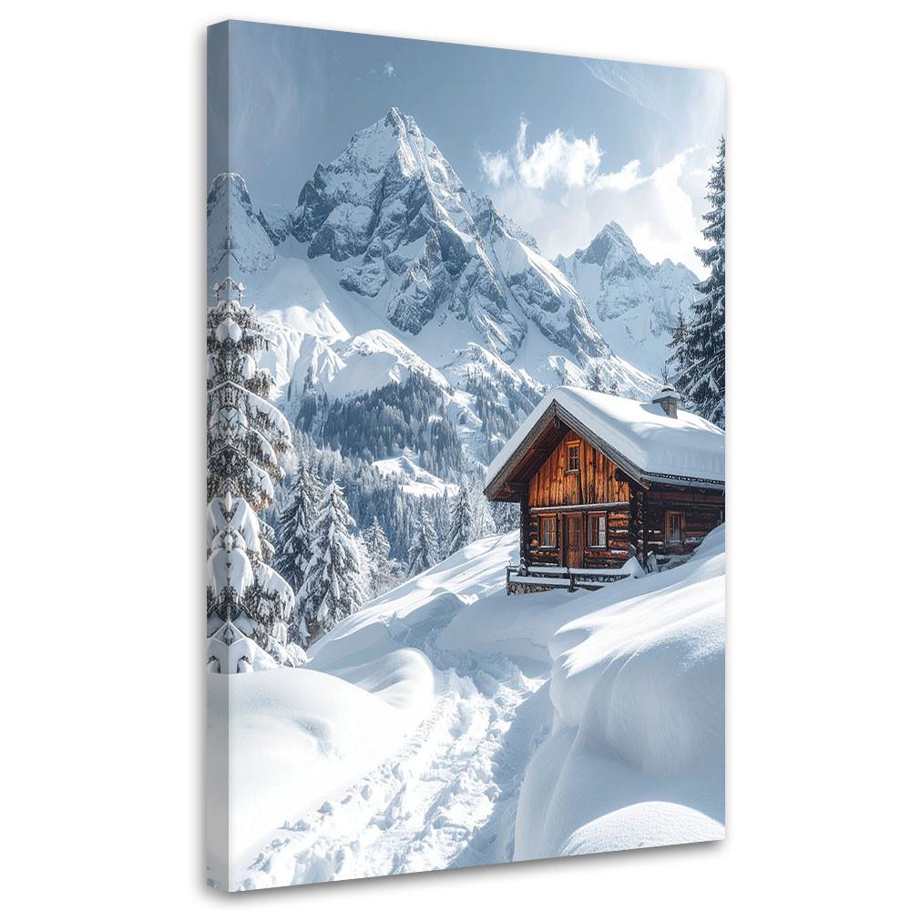 LEINWANDBILD Weihnachten 20x30cm - Weiß, Textil (20/30cm) - Feeby