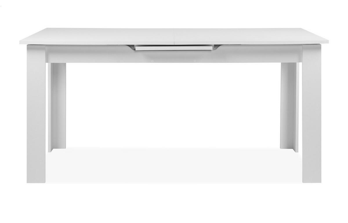 ESSTISCH weiß 160 - 200 cm, Küchentisch ausziehbar - Weiß, Holzwerkstoff (160/80/75cm) - Furn.Design