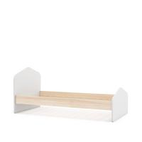 BETT Estefania Weiß 195/100/90 cm - Weiß, Holz (190/90cm) - Calicosy