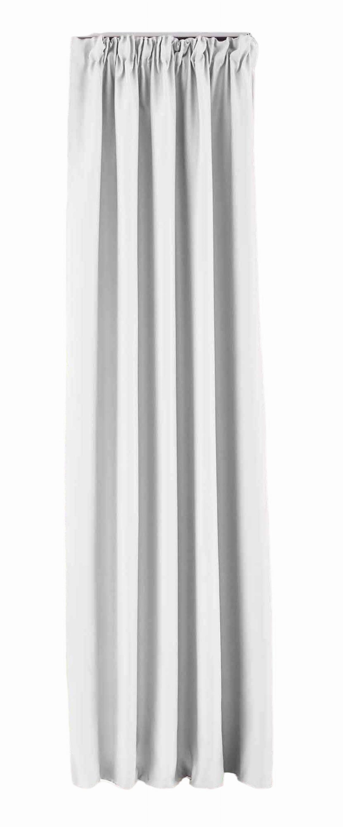 VORHANG »NewYork« HxB 245x295 cm Weiß - Weiß, Textil (295/245cm) - Gardinenbox