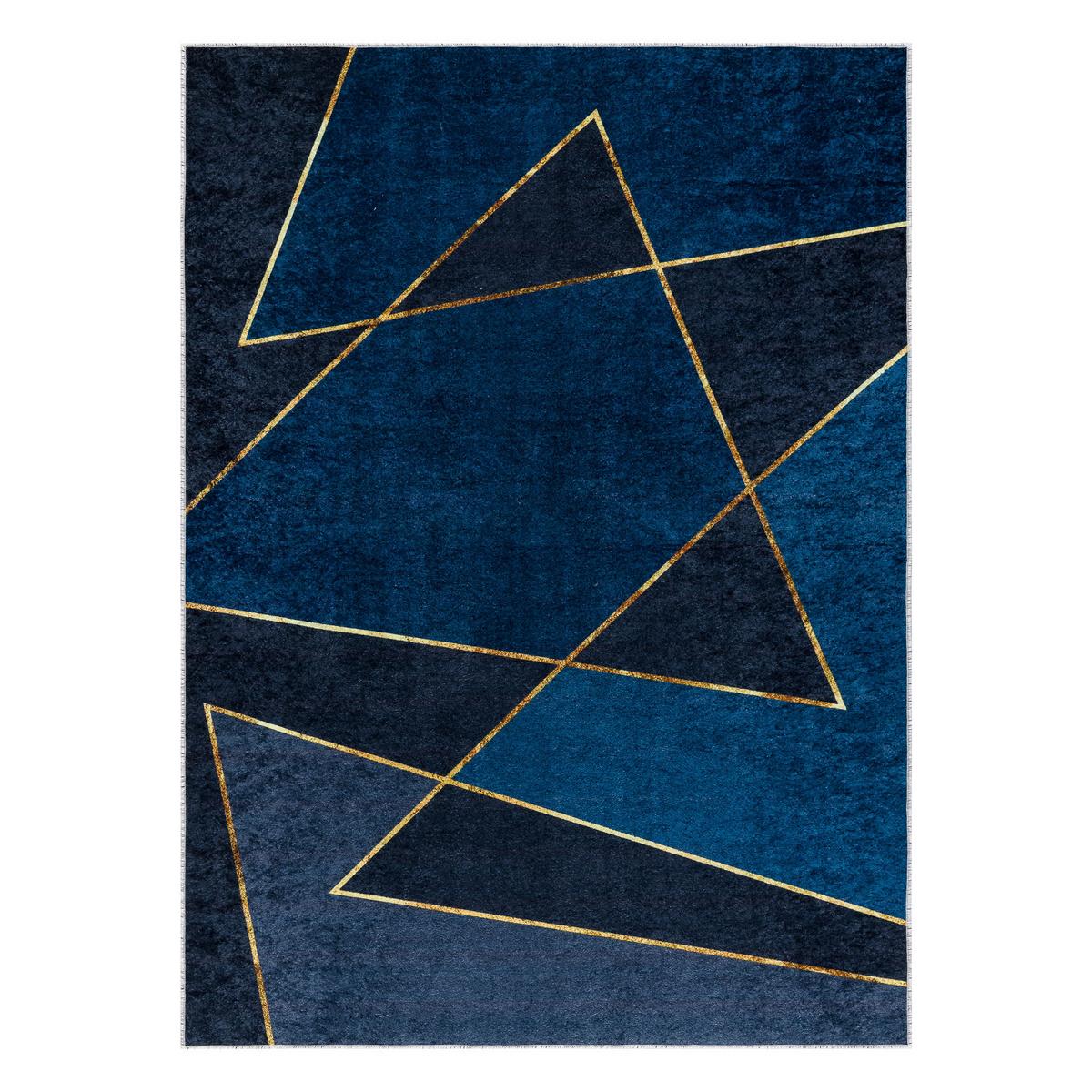 TEPPICH Miro 120/170 cm - Blau, Textil (120/170cm) - rugsX