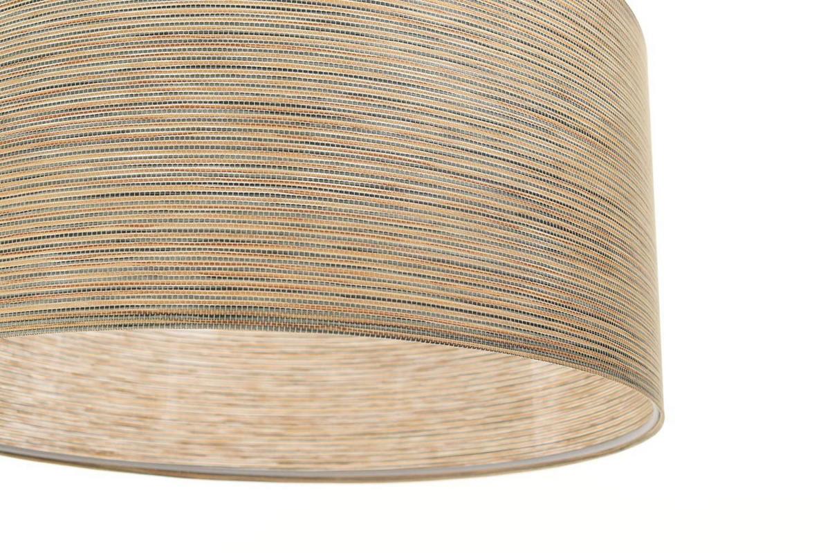 HÄNGELEUCHTE Grau 50/25 cm - Beige/Grau, Kunststoff (50/0.6/25cm) - ONZENO
