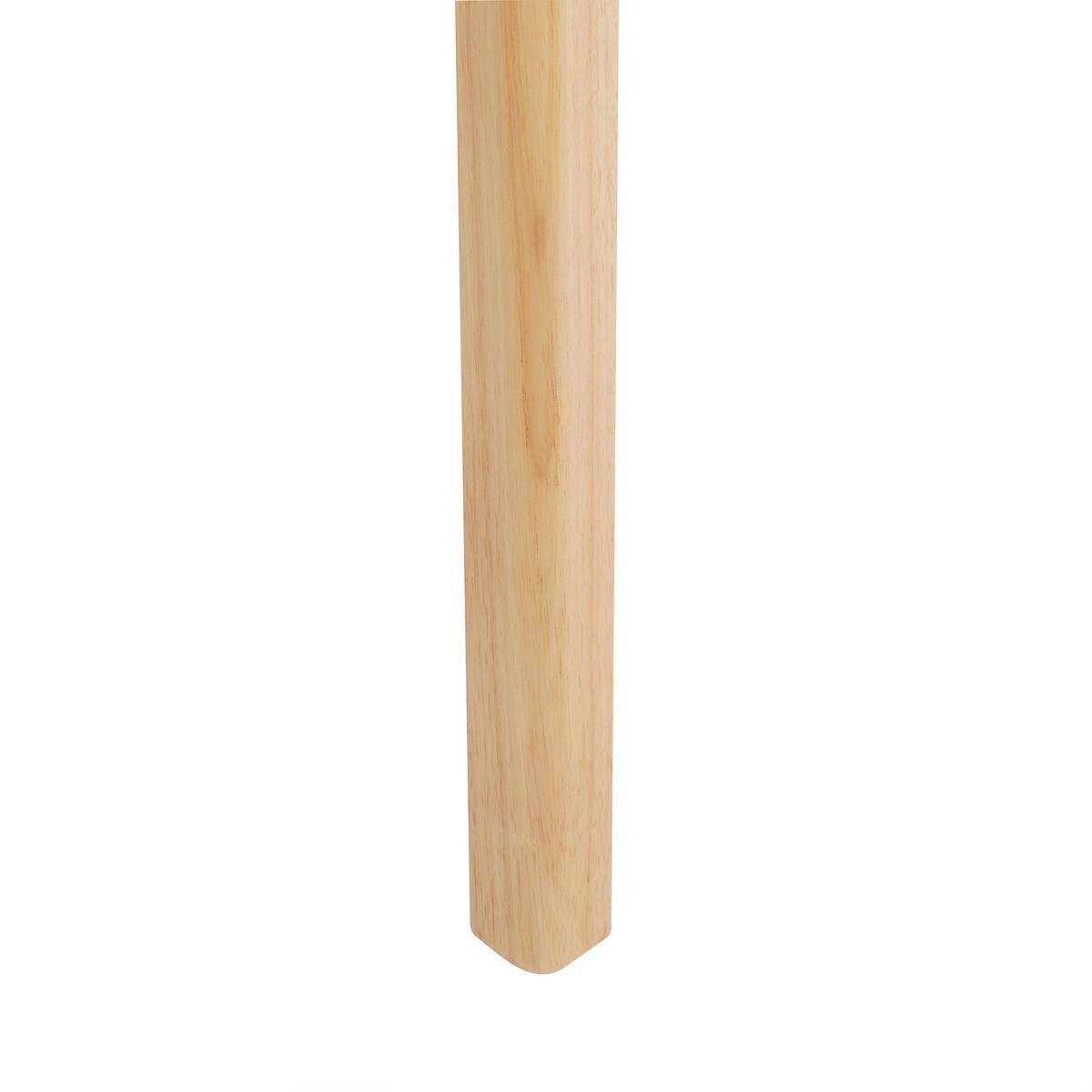 ESSTISCH Holz hellbraun 160/90 cm Delmas - Hellbraun, Holzwerkstoff (160/90/77cm) - Beliani
