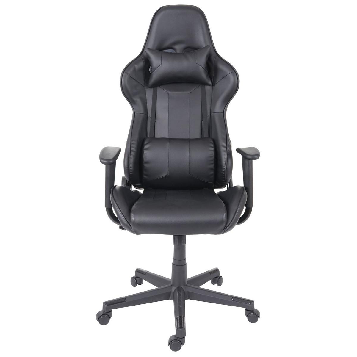 BÜROSTUHL Schwarz - Schwarz, Textil (67/136/69cm) - MCW