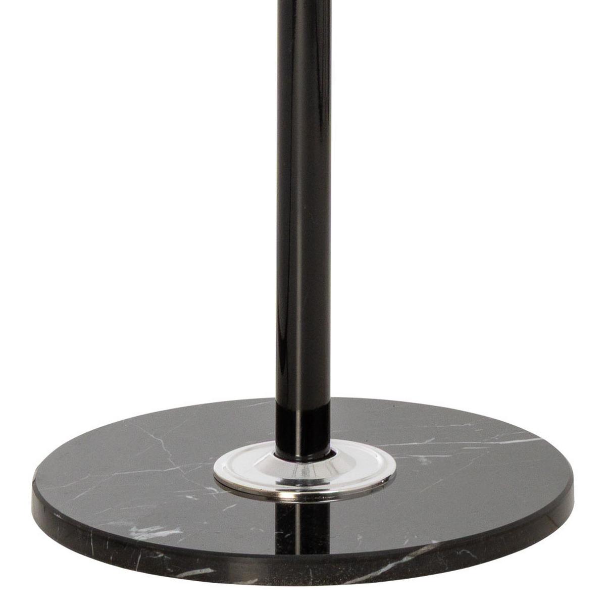 GARDEROBE aus metall 36x178cm - Schwarz, Metall (36/178/36cm) - Wanderlust
