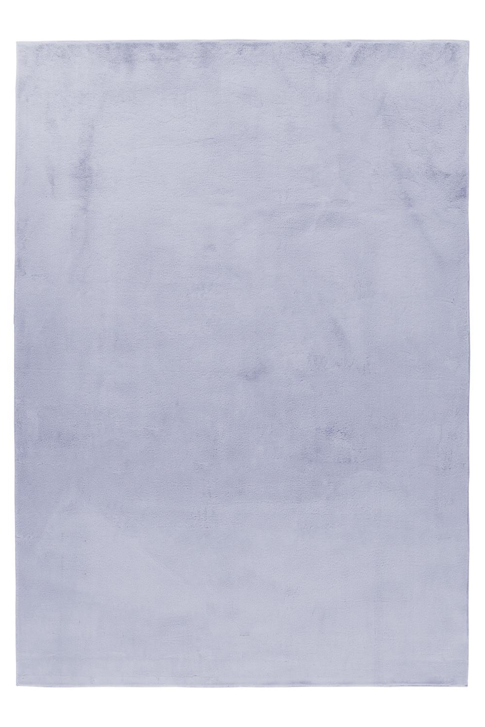 TEPPICH Kurzflor Waschbar NECKAR in Silber, einfarbig, 80 x 150 cm - Silberfarben, Textil (150/80cm) - KADIMA DESIGN