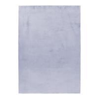 TEPPICH Kurzflor Waschbar NECKAR in Silber, einfarbig, 80 x 150 cm - Silberfarben, Textil (150/80cm) - KADIMA DESIGN