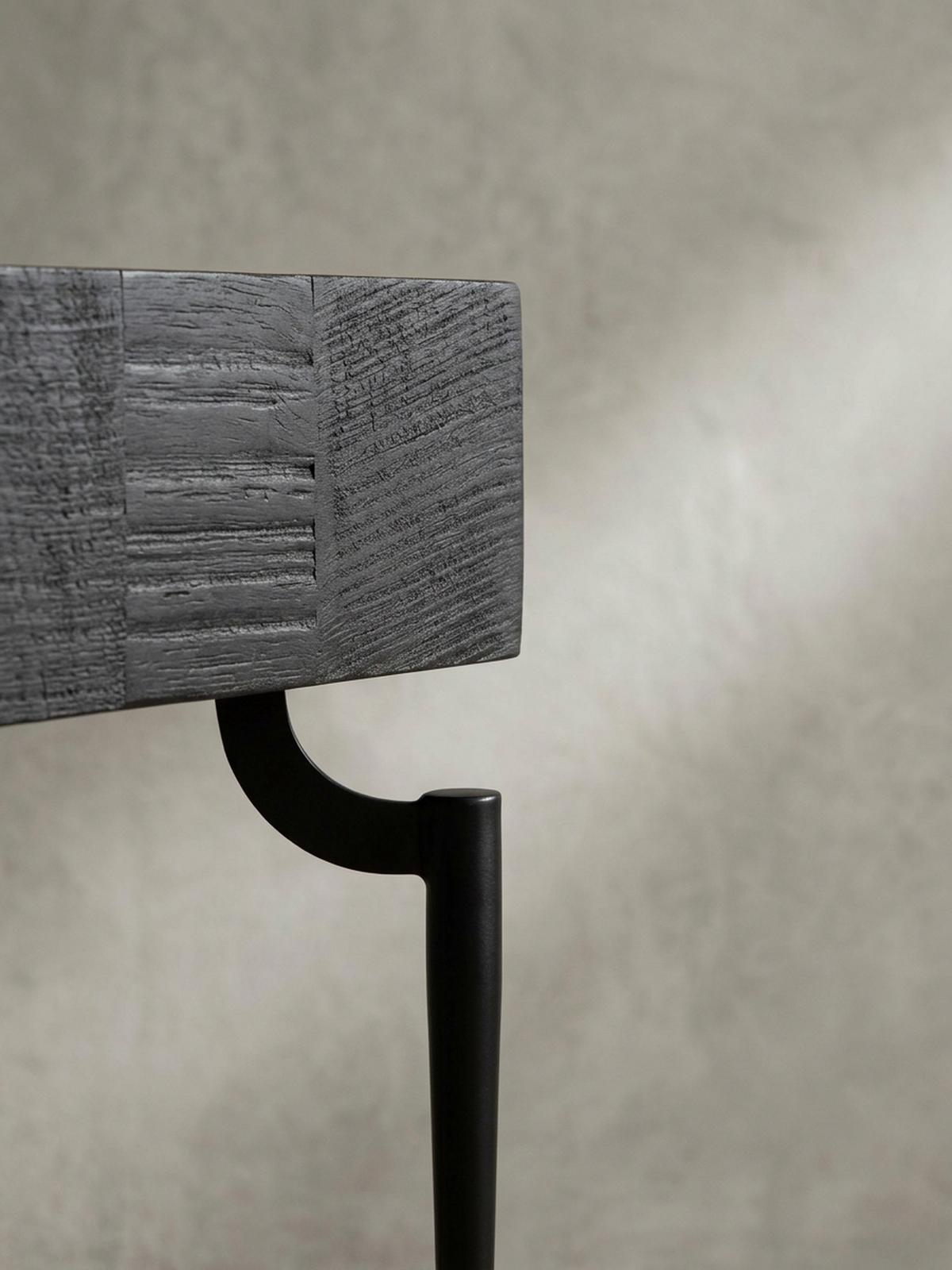 COUCHTISCH Massivholz Quadratisch Metallgestell Würfel-Form Modern, Schwarz 60x60x40 cm - Schwarz, Holz/Metall (60/60/40cm) - KADIMA DESIGN