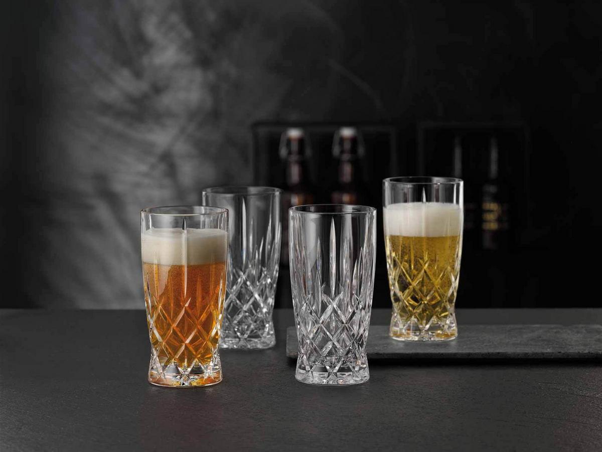 BIERGLÄSER Noblesse transparent 350 ml 4er Set - Transparent, Glas (0.001L) - Nachtmann