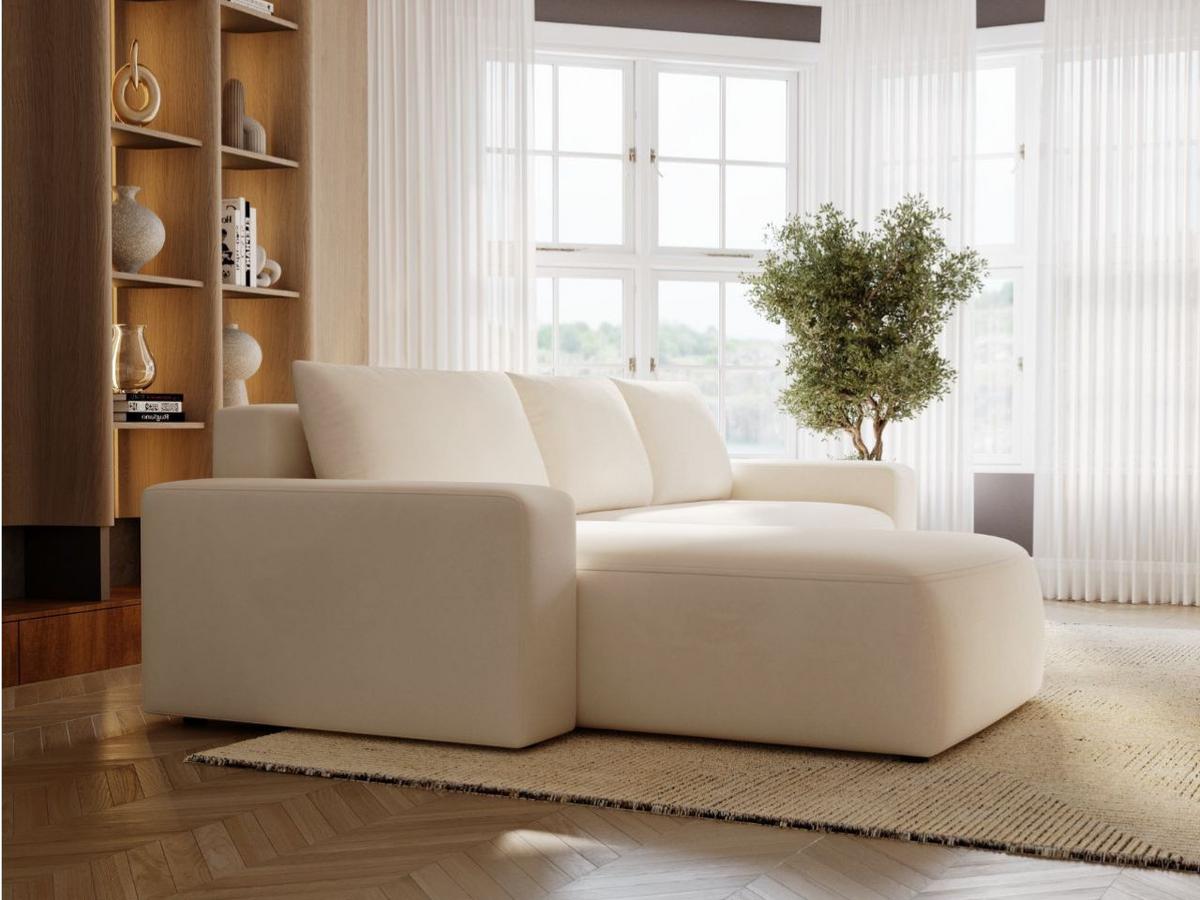 ECKSOFA Tazones Beige Links - Beige, Holz/Kunststoff (250/165cm) - Graingold