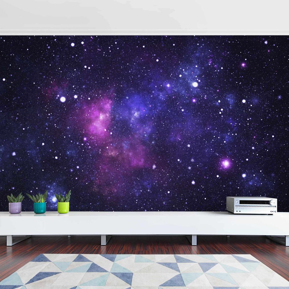 FOTOTAPETE Galaxie 288/190 cm - Multicolor, Papier (288/190cm) - Bilderwelten