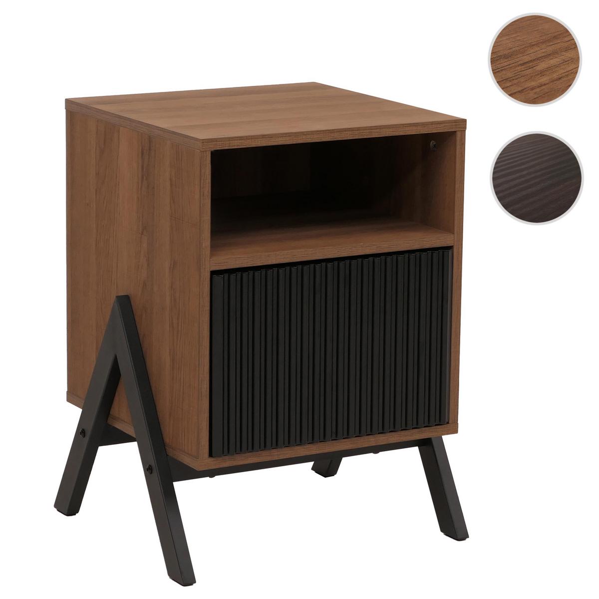 NACHTTISCH rechteckig Beige - Beige, Holz (40/59/40cm) - MCW