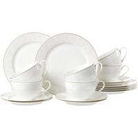 KAFFEESERVICE Isabella beige 18-tlg. - Beige, Keramik (18/22/28cm) - Ritzenhoff Breker