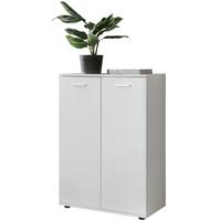 KOMMODE – Holz, mit Türen - Weiß, Holz/Kunststoff (71/104/35cm) - KADIMA DESIGN