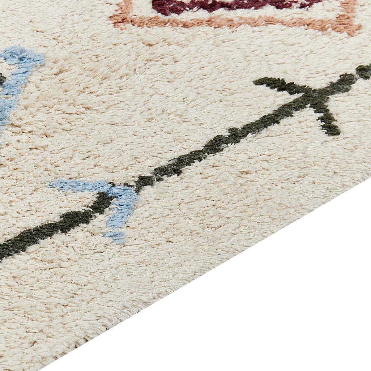 TEPPICH geflochten Corum 150/80 cm - Beige, Textil (80/150cm) - Beliani
