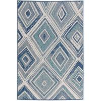 IN- UND OUTDOOR TEPPICH CARPETTO - Petrol, Textil (200/285cm) - Pergamon