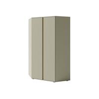 DREHTÜRENSCHRANK MURO 95/195/95cm 2-türig Grün - Grün, Holzwerkstoff (95/195/95cm) - MASSENO