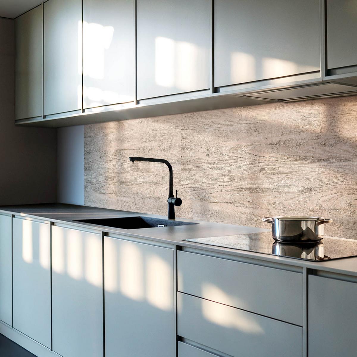 WANDPANEEL 100x50 cm selbstklebend Albero - Beige, Kunststoff (50/1.6/100cm) - Wallfluent