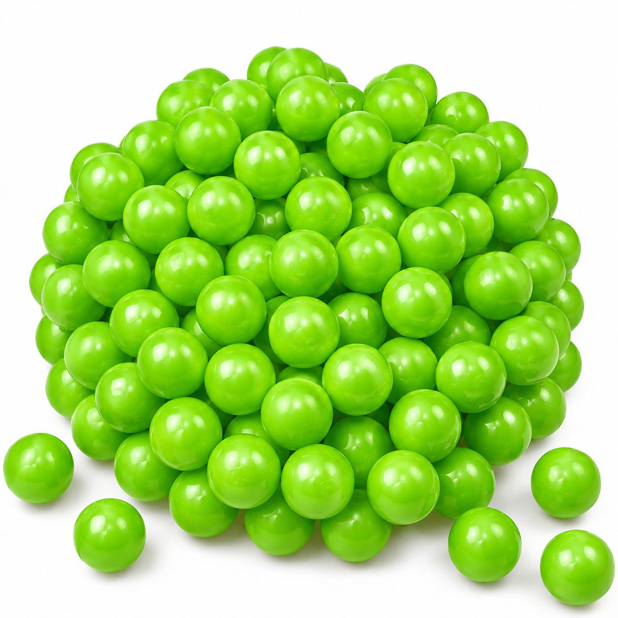 BÄLLEBAD-BÄLLE 50 Stück, Grün, 5.5 cm - Grün, Kunststoff (5.5/5.5/5.5cm) - Littletom