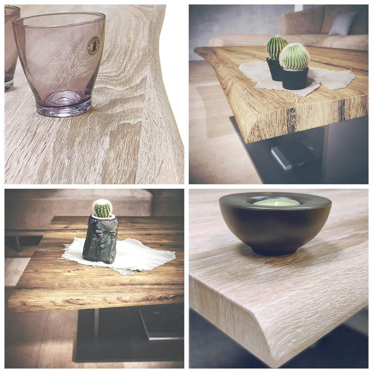 COUCHTISCH Melo Eiche Natur - Eichefarben, Holzwerkstoff (67.5/102/40cm) - Vladon