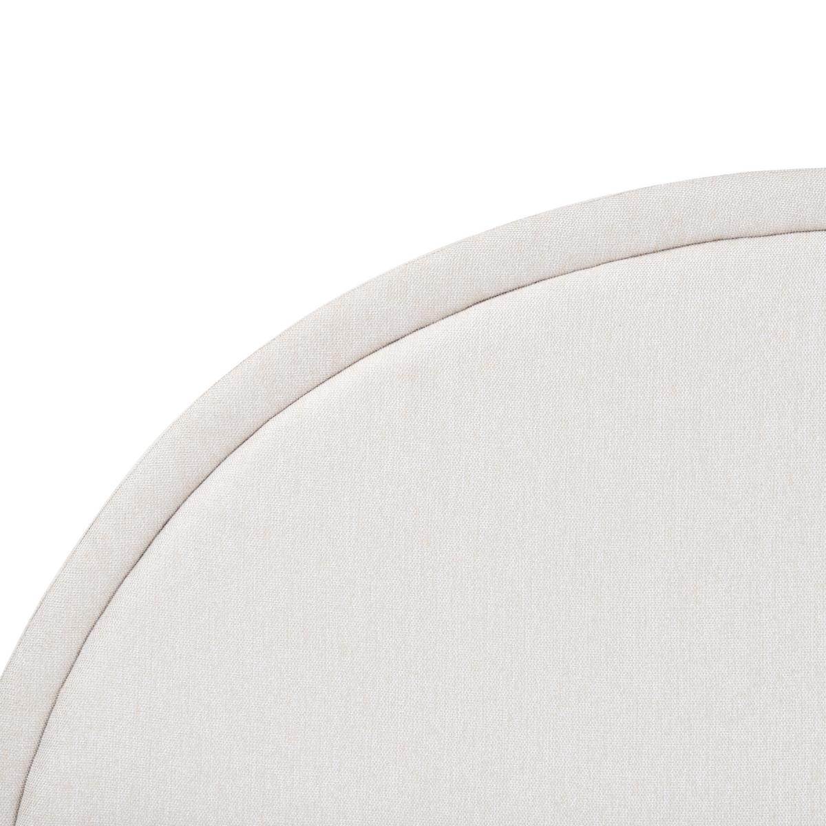BETT mit Lattenrost 160x200 cm Beige Margut - Beige, Textil (160/200cm) - Beliani