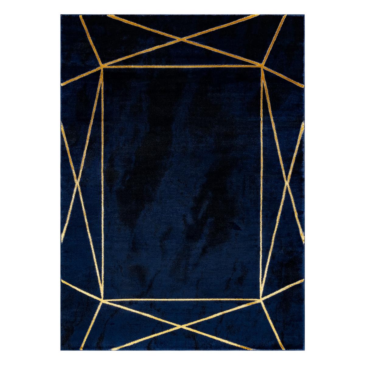 TEPPICH Emerald 180/270 cm - Blau, Textil (180/270cm) - rugsX