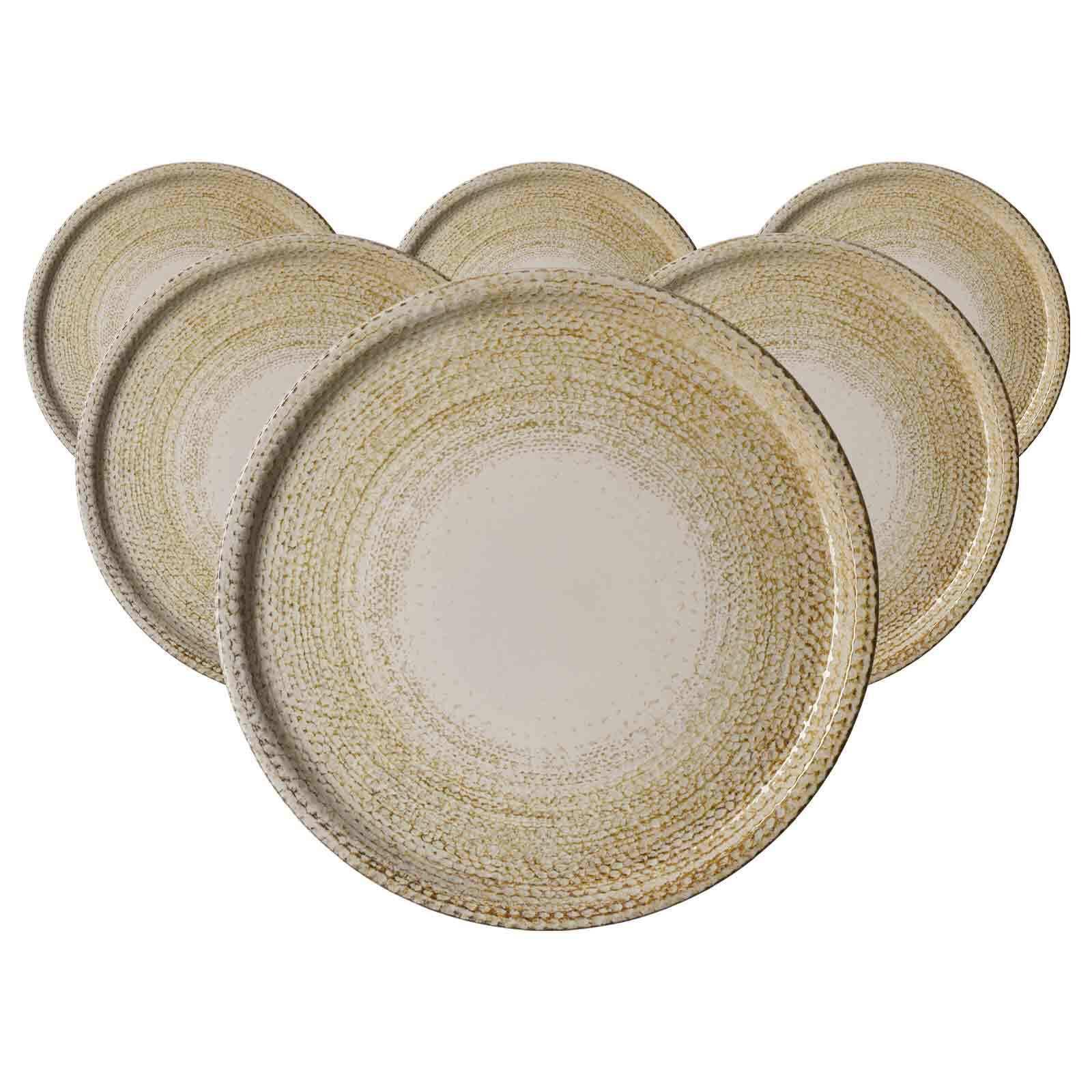 PIZZATELLER Rimini beige ø 30 cm 6er Set - Beige, Keramik (30cm) - Ritzenhoff Breker