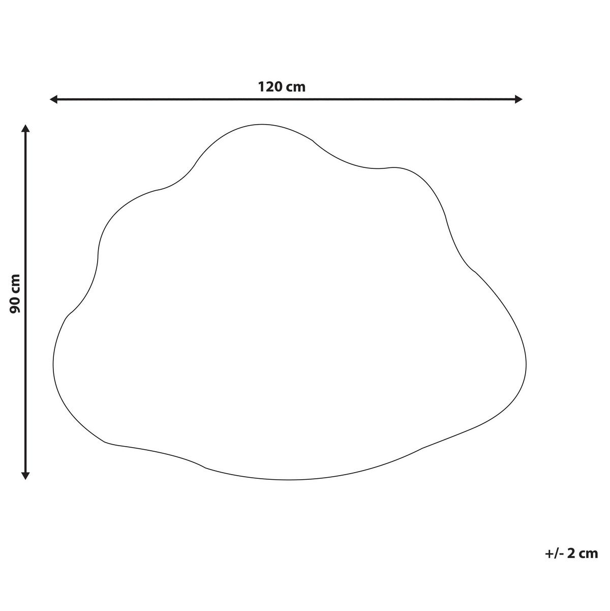 KINDERTEPPICH-CUMULUS 120/90 cm - Grün, Kunststoff (90/120cm) - Beliani