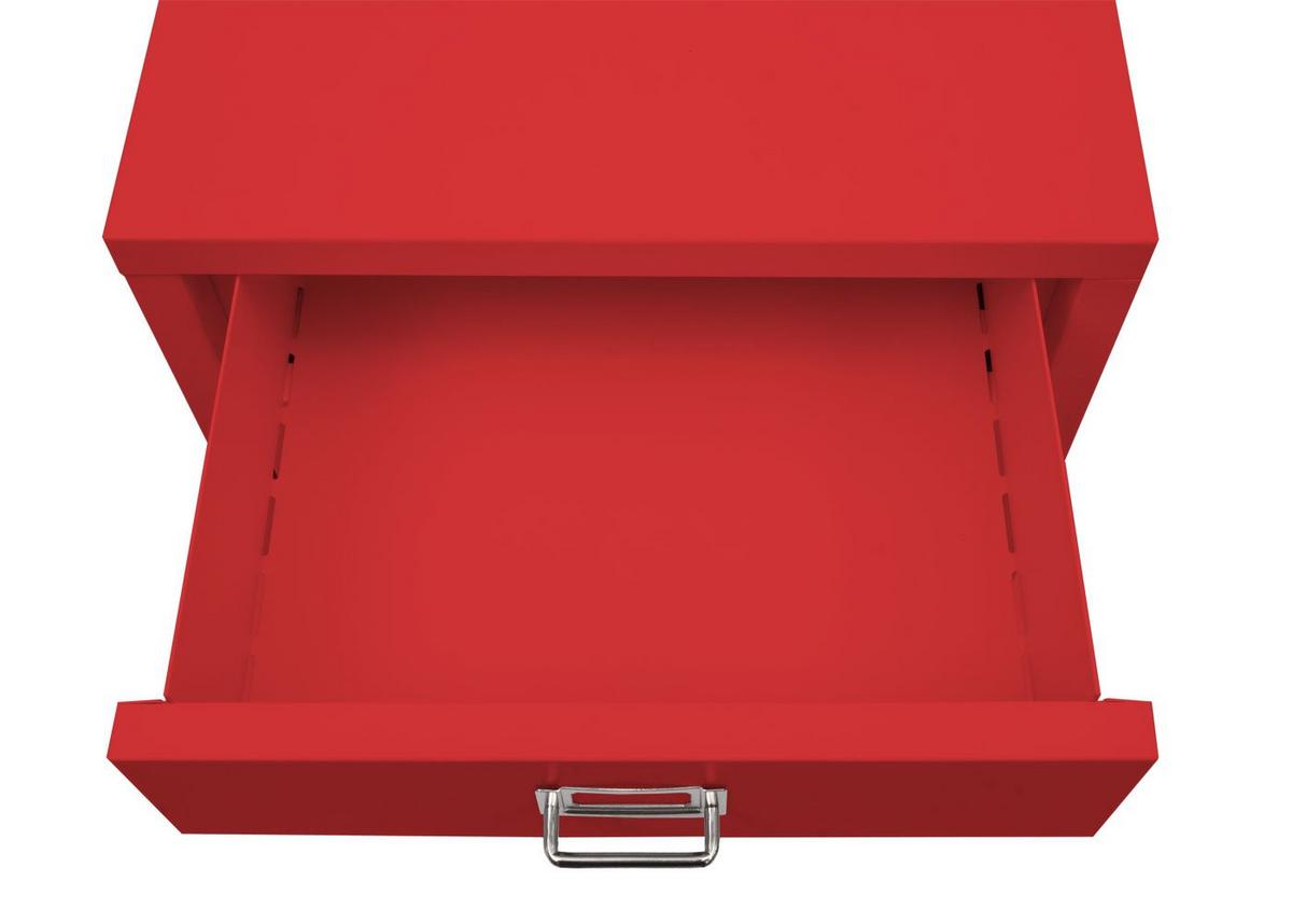 ROLLCONTAINER Rot - Rot, Metall (40/75/41cm) - MCW