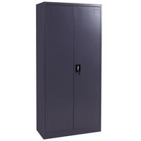 AKTENSCHRANK Grau - Grau, Metall (90/185/40cm) - MCW