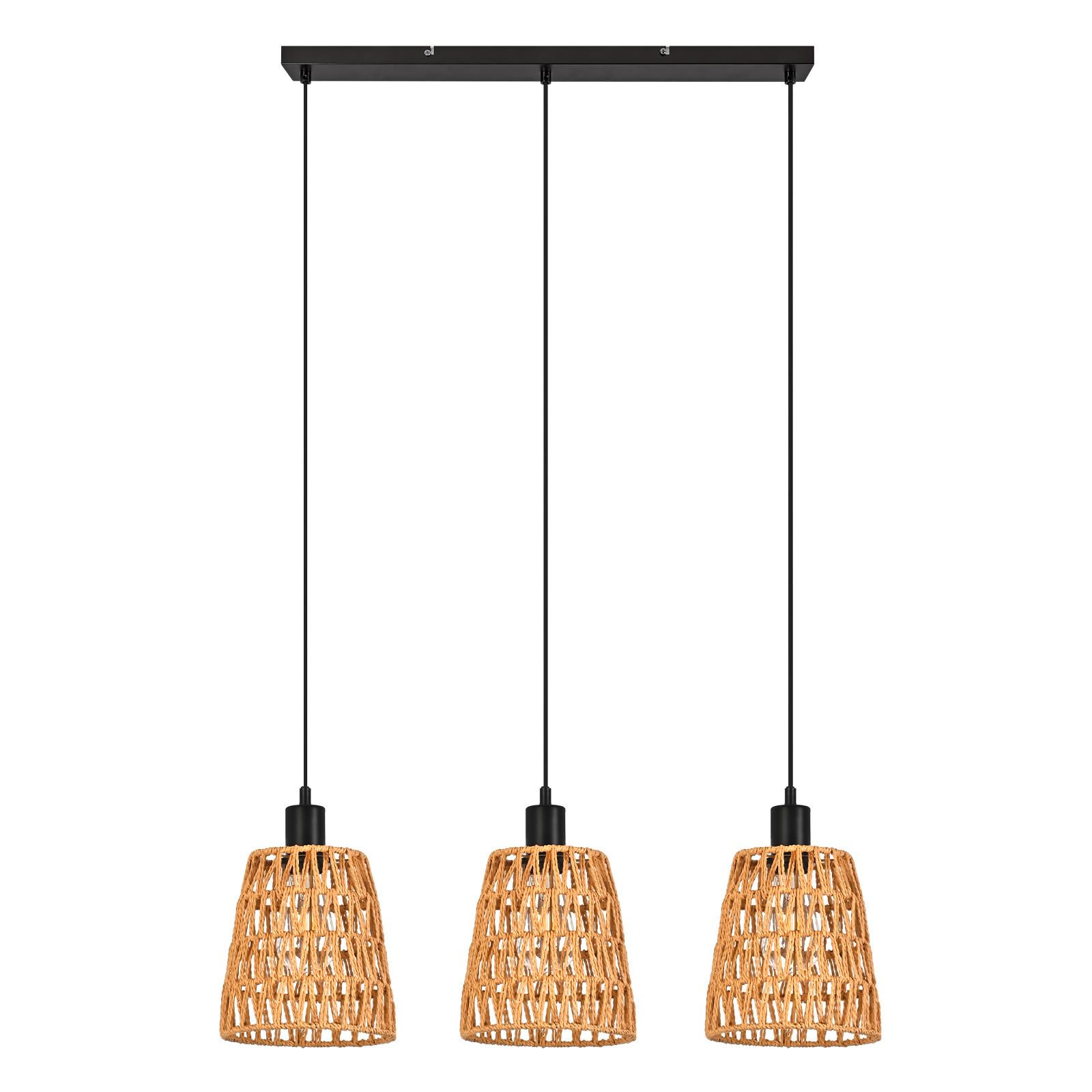 PENDELLEUCHTE Benedict 70/56/120 cm - Braun, Metall (70/56/120cm) - ZMH