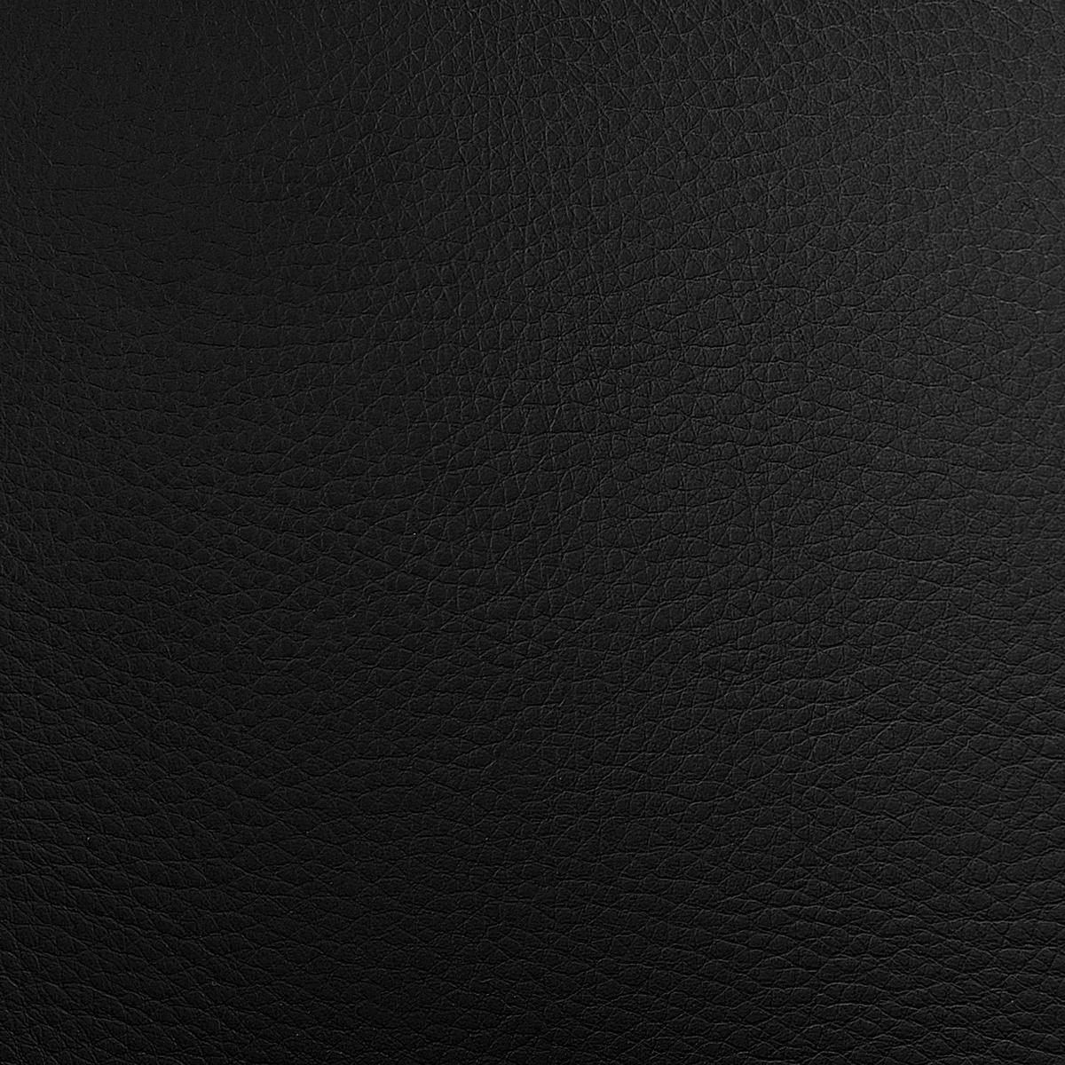BARHOCKER 2er-Set Kunstleder Schwarz Peoria - Schwarz, Textil/Metall (54/101/40cm) - Beliani