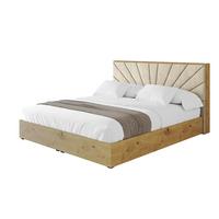 POLSTERBETT mit Bettkasten und Lattenrost, Boxbett ohne Matratze - ENZO6 180x200 Beige - Ecru, Holzwerkstoff/Textil (180/200cm) - ALTDECOR