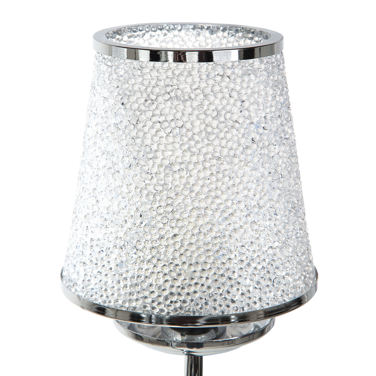 KRONLEUCHTER Bradano 65/65/127 cm - Silberfarben, Metall (65/65/127cm) - Beliani