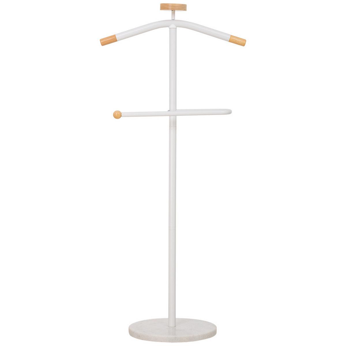 GARDEROBENSTÄNDER aus metall - Weiß, Metall (30/120/30cm) - Wanderlust