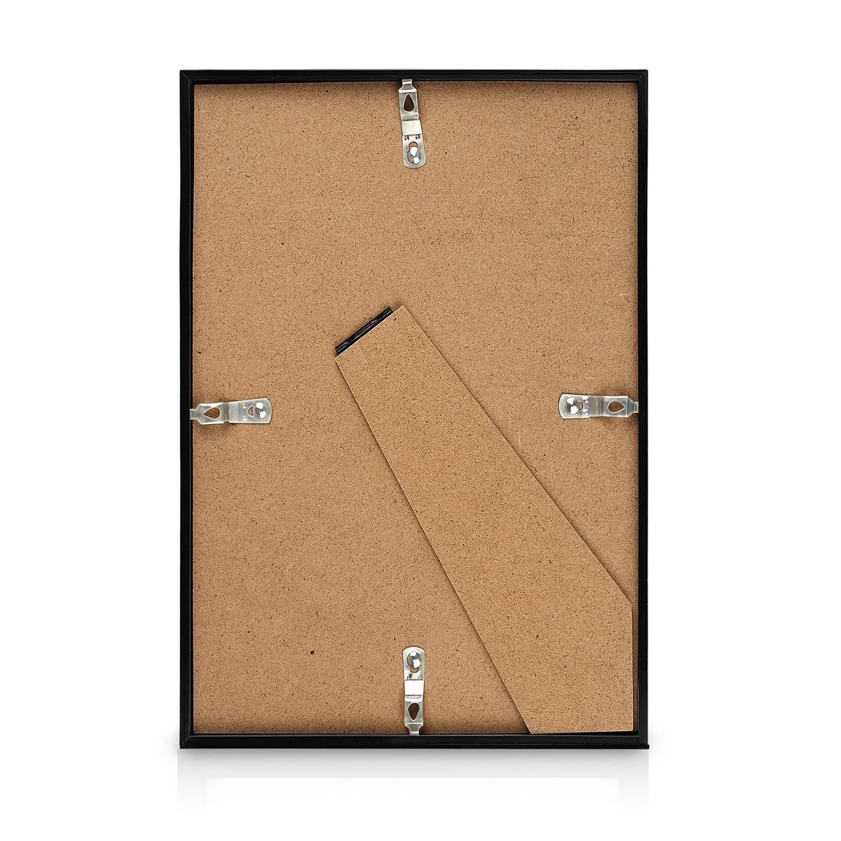 BILDERRAHMEN Sunlight Kunststoff Schwarz (12tlg) - Schwarz, Kunststoff (23/19cm) - BoMoe