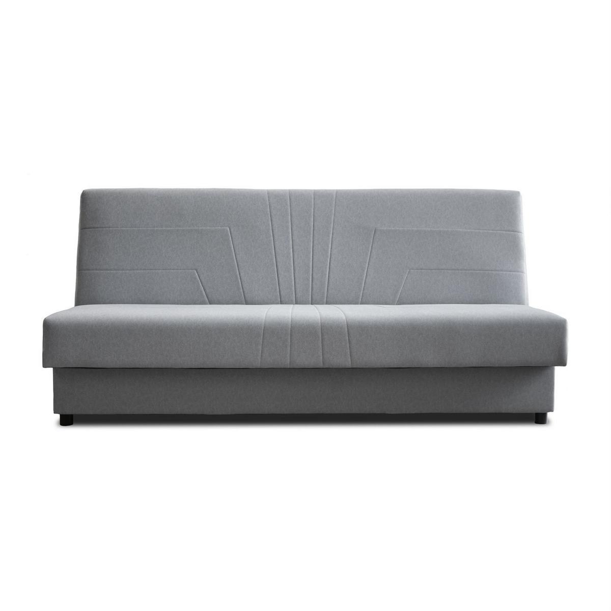 SCHLAFSOFA VERO II mit Schlaffunktion Castel 91 - Grau, Textil (191/88/90cm) - Lookway