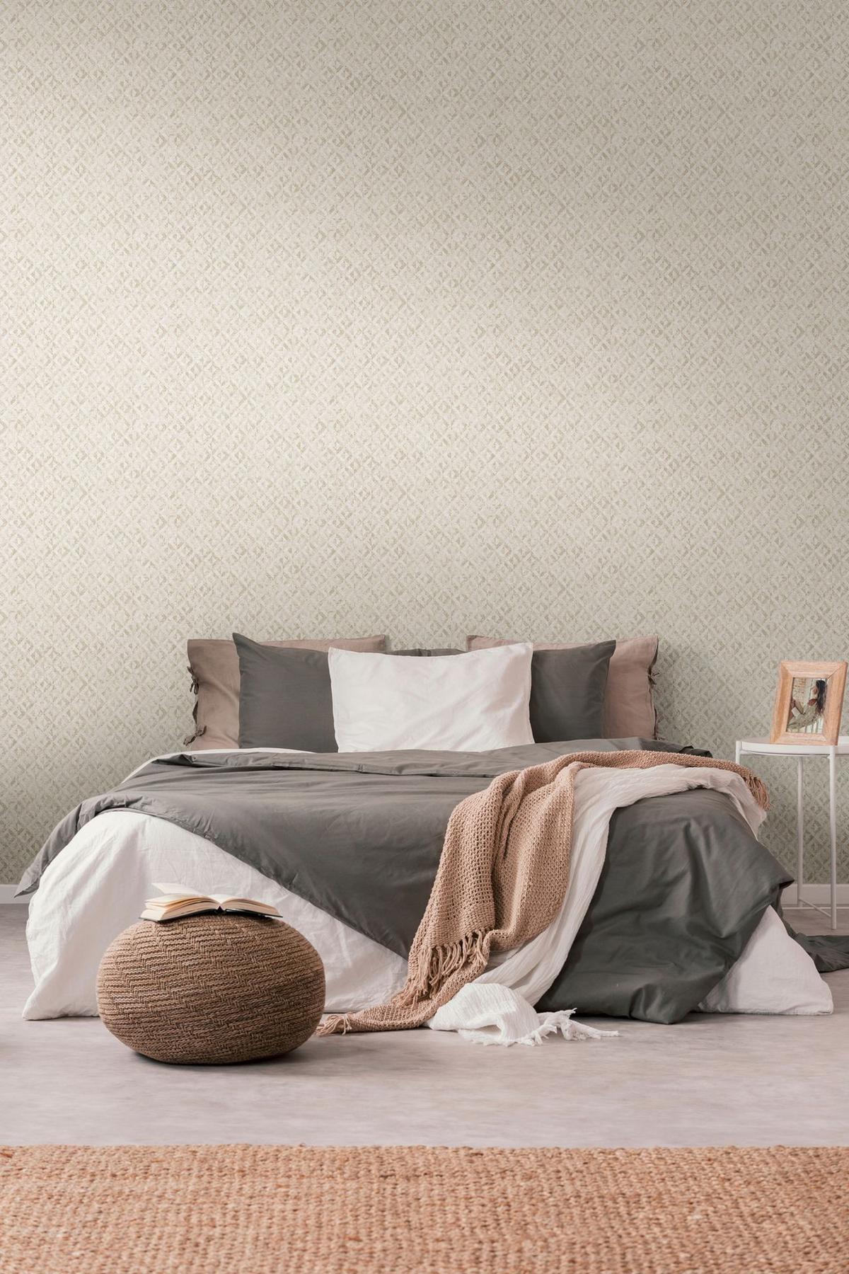 VLIESTAPETE Weiß 53/1005 cm - Weiß, Textil (53/1cm) - KUNSTLOFT