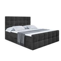 BOXBETT BRUGO-Z - 200 x 200 - H3 - Schwarz - Schwarz, Holzwerkstoff (200/200cm) - ALTDECOR