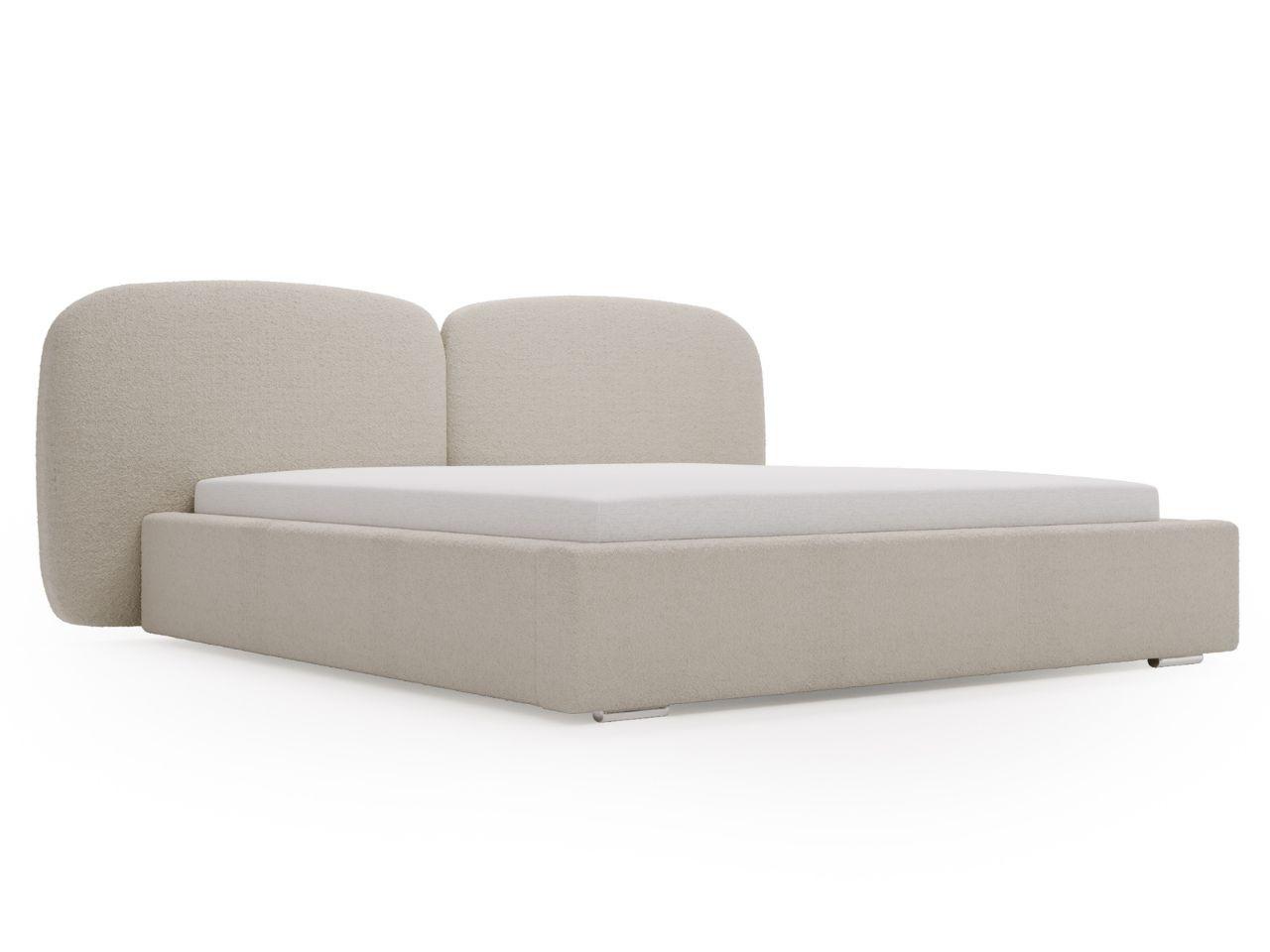POLSTERBETT Palermo 200x200 Beige - Beige, Textil (200/200cm) - Graingold