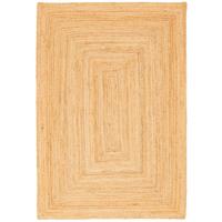NATURFASER TEPPICH JUTE SALSA BORDÜRE - Beige, Textil (200/300cm) - Pergamon