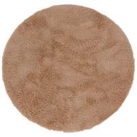 HOCHFLOR SHAGGY TEPPICH FLUFFY RUND - Beige, Textil (160/160cm) - Pergamon