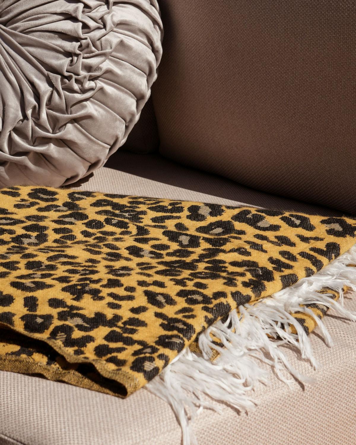 DECKE Braun Jamune 130/170 cm - Braun, Textil (130/170cm) - Beliani