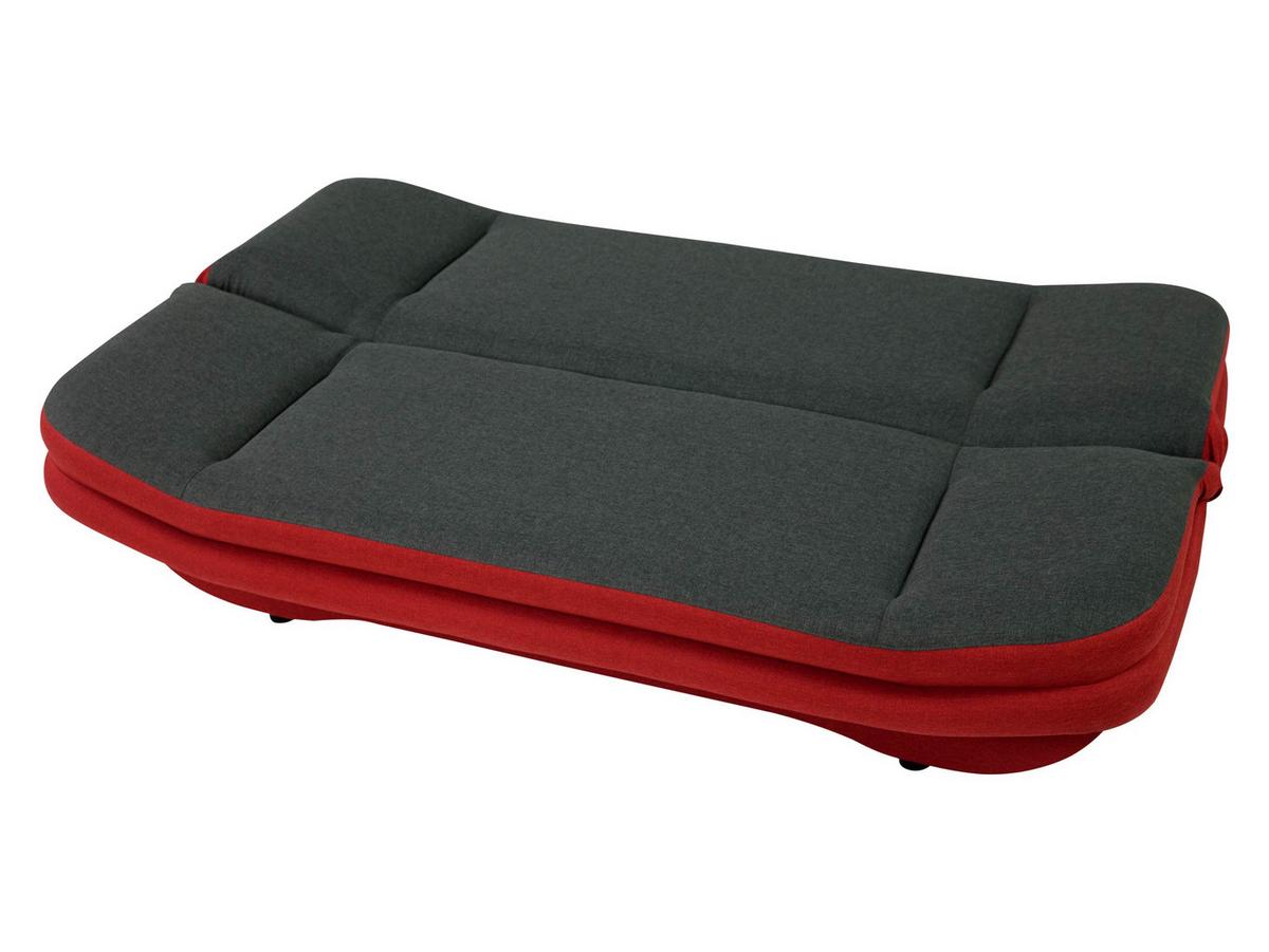 SCHLAFSOFA Weronika - Schwarz/Bronzefarben, Holz/Kunststoff (200/95/90cm) - MIRJAN24