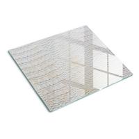 GLASPLATTE 60x52 cm Krokodilhaut - Beige, Glas (60/0.4/52cm) - TULUP