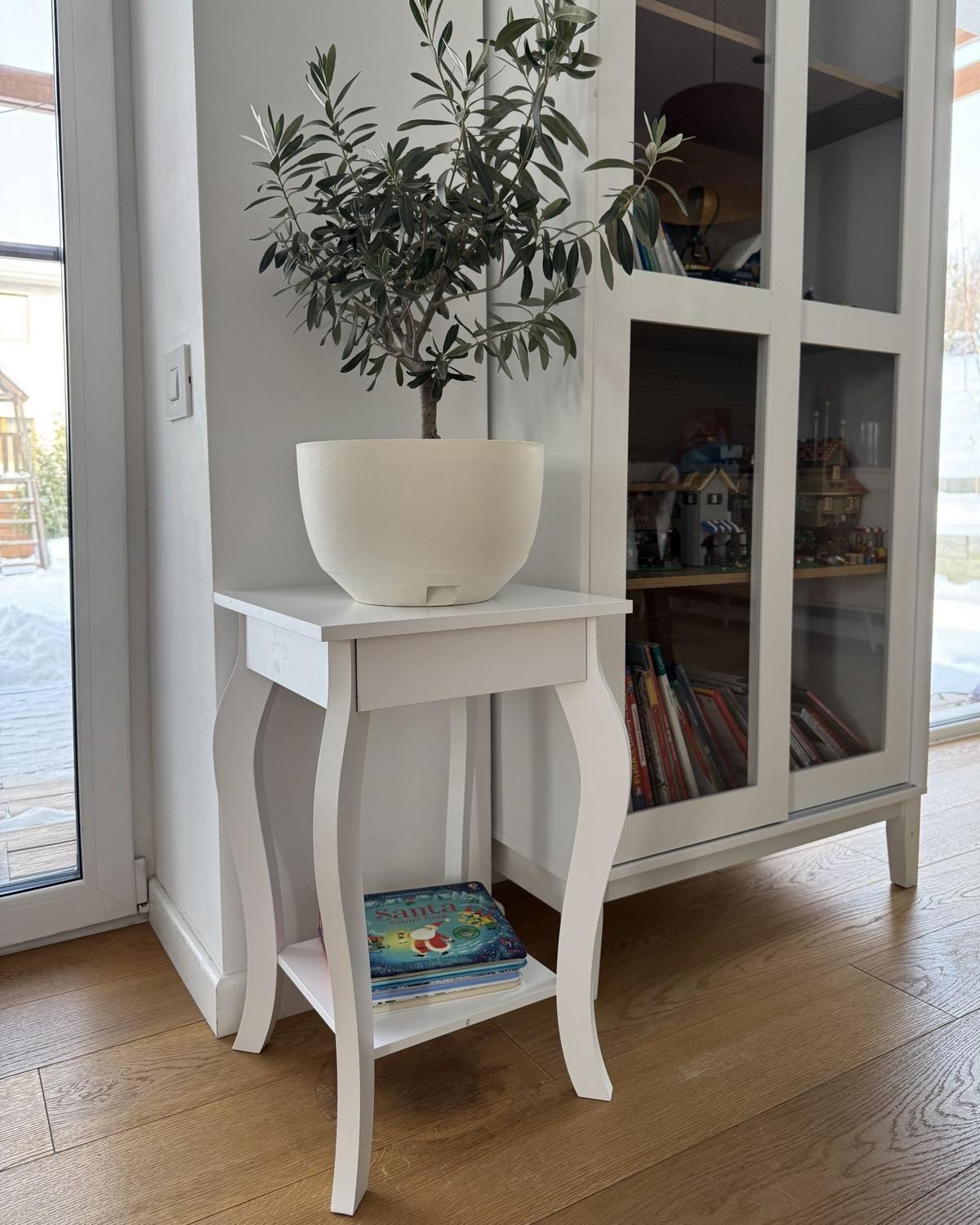 COUCHTISCH weiß quadratisch 38/38 cm Avon - Weiß, Holzwerkstoff (42/38/60cm) - Beliani