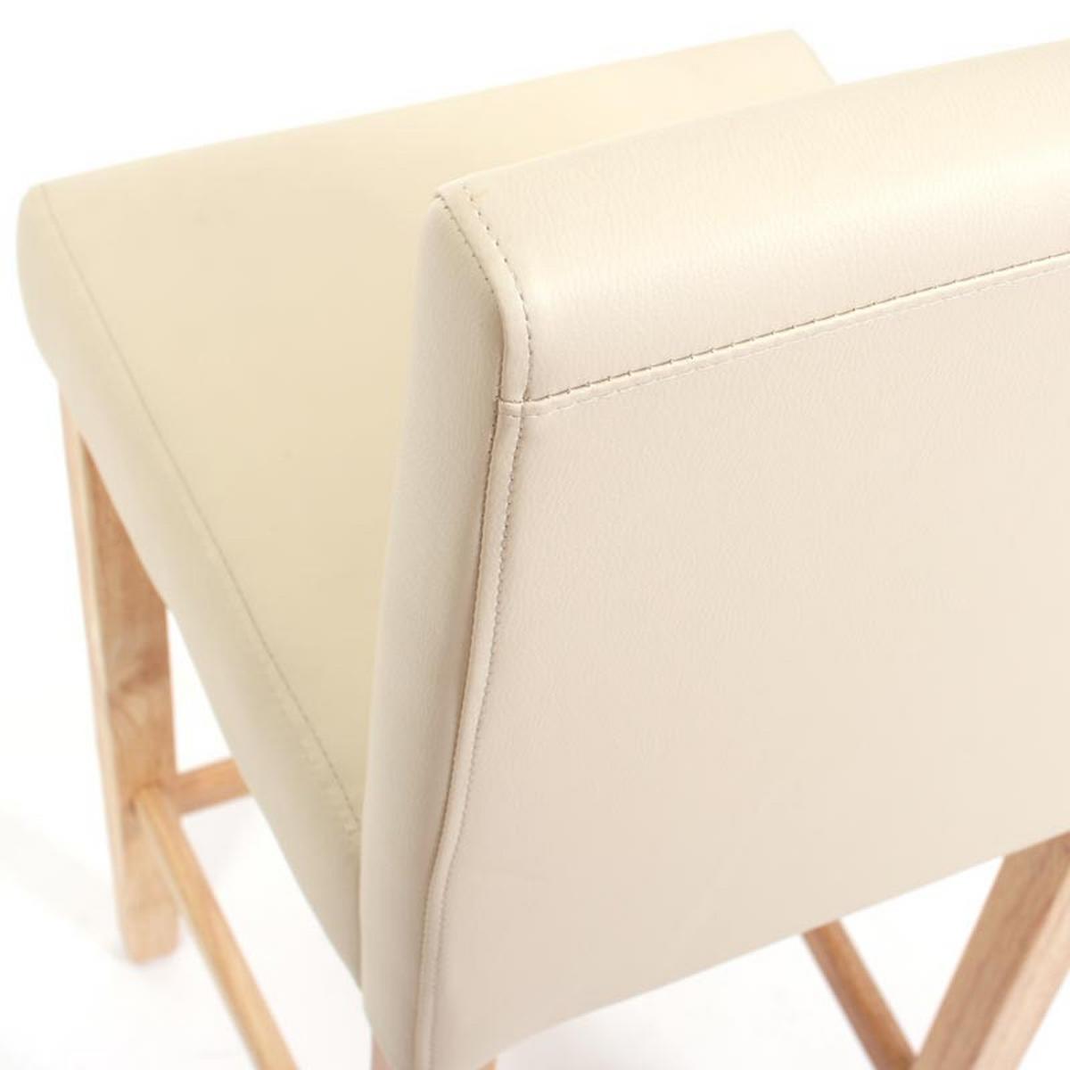 BARHOCKER Beige 2er-Set - Beige, Textil (41/109/50cm) - MCW