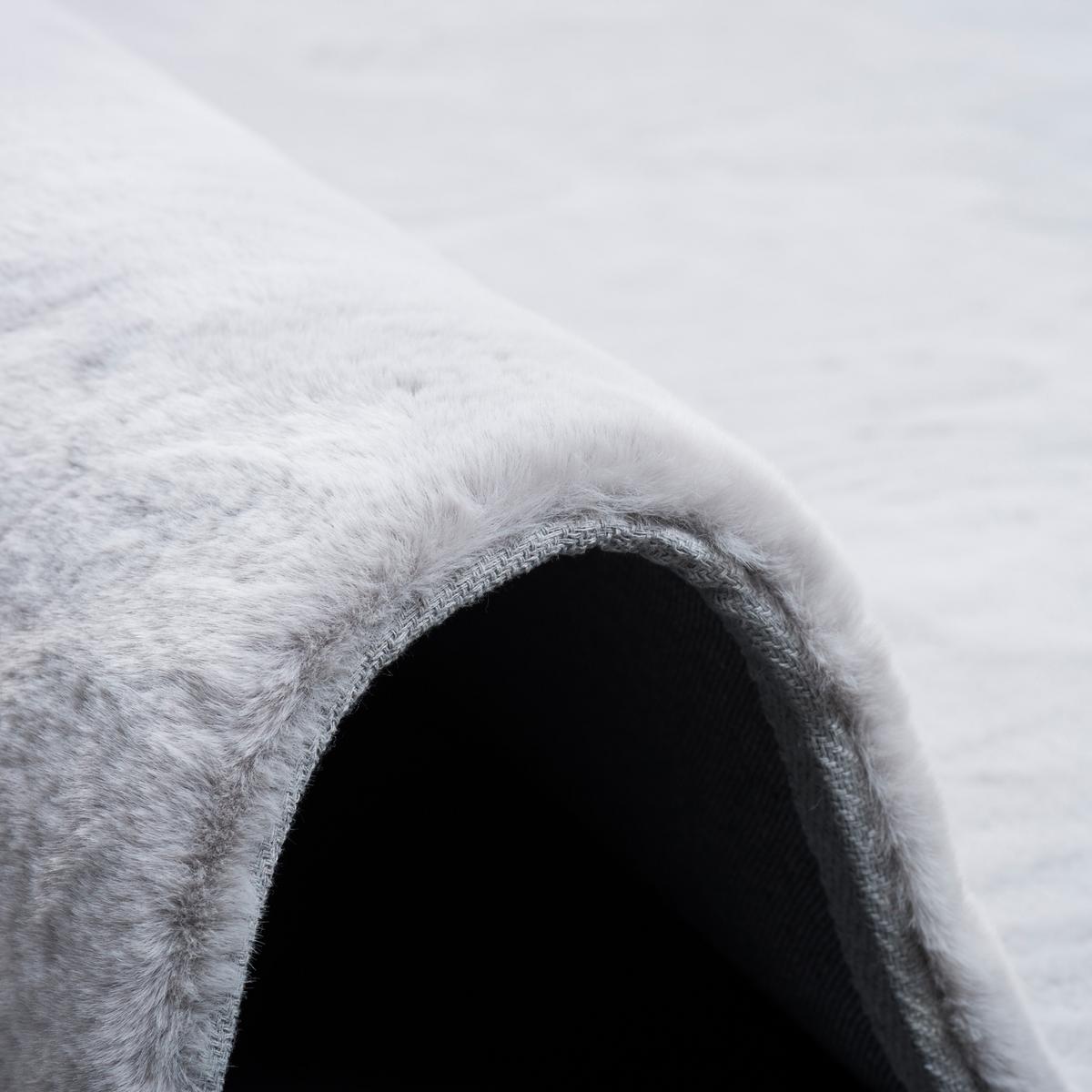 FELLTEPPICH LUXUS SUPER SOFT PLUSH - Hellgrau, Textil (160/230cm) - Pergamon